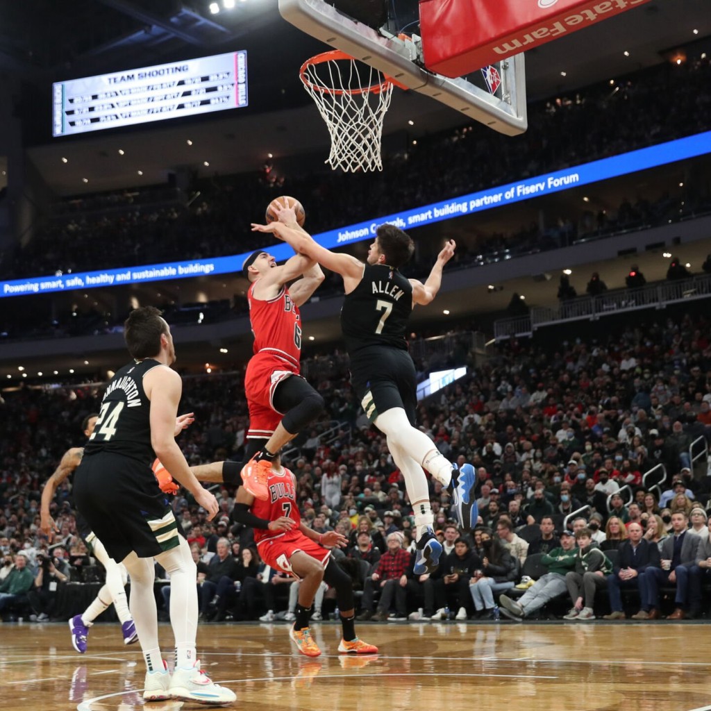 Grayson Allen Receives A 1 Game Suspension For His Flagrant Foul On Alex Caruso, Who Is Out 6 8 Weeks From The Play During The Chicago Bulls’ Loss To The Milwaukee Bucks