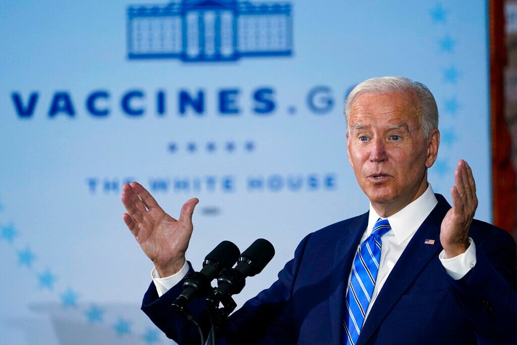 Biden Administration To Withdraw Covid 19 Vax And Testing Regulation Aimed At Large Businesses