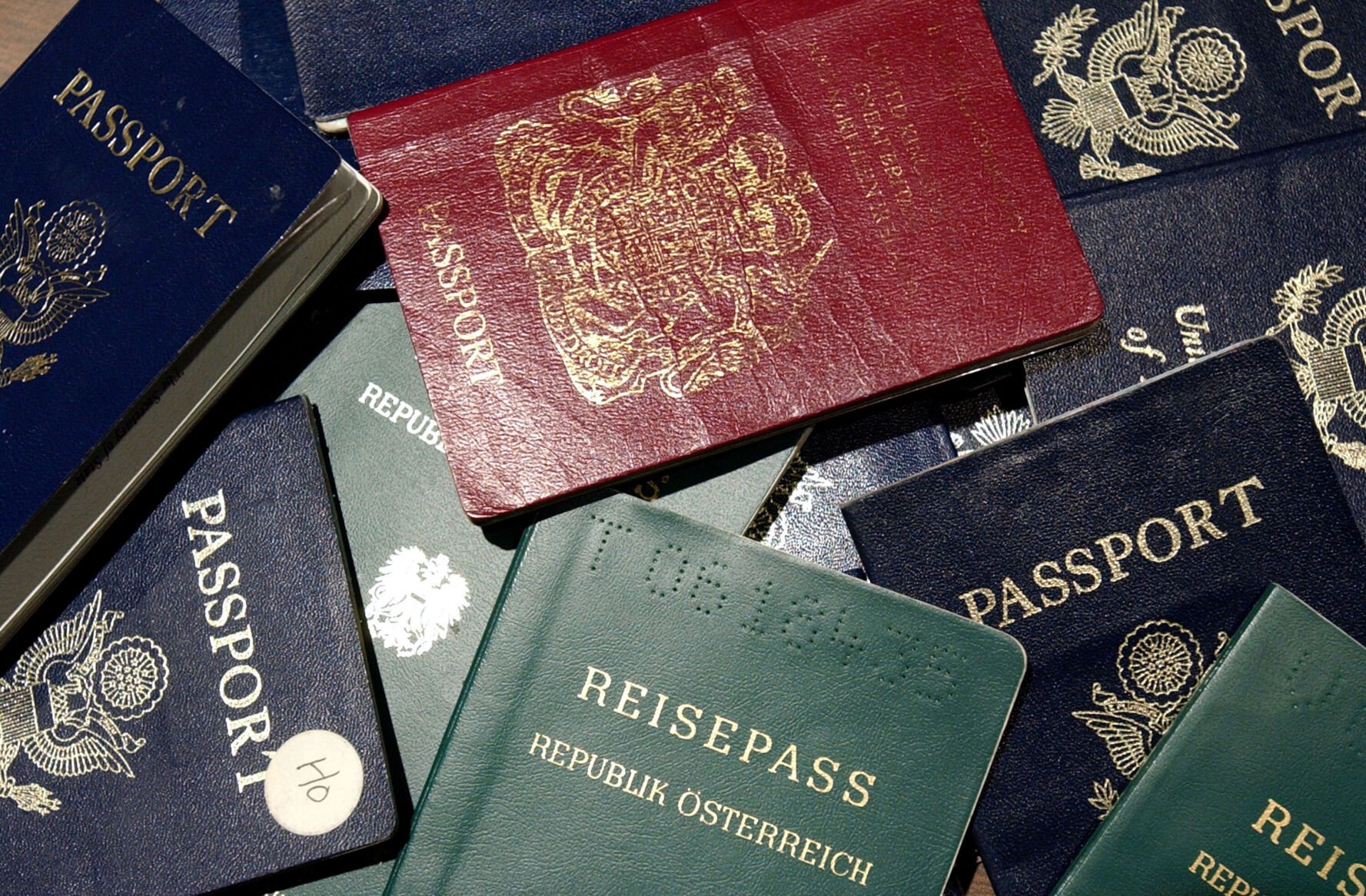 <p>There's a widening gap between the global north and the global south when it comes to travel freedoms, says the first 2022 report by London-based global citizenship and residence advisory firm Henley & Partners, and pictured, counterfeit passports at San Francisco International Airport June 14, 2002 in California.</p>