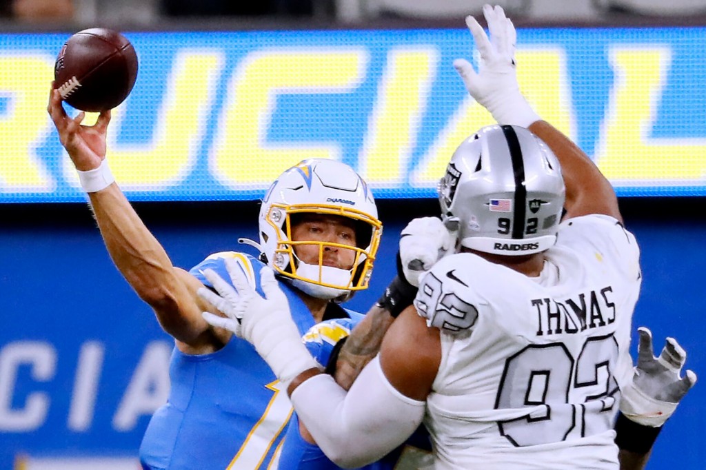 Chargers’ Playoff Hopes Shattered In Season Ending Overtime Loss To Raiders