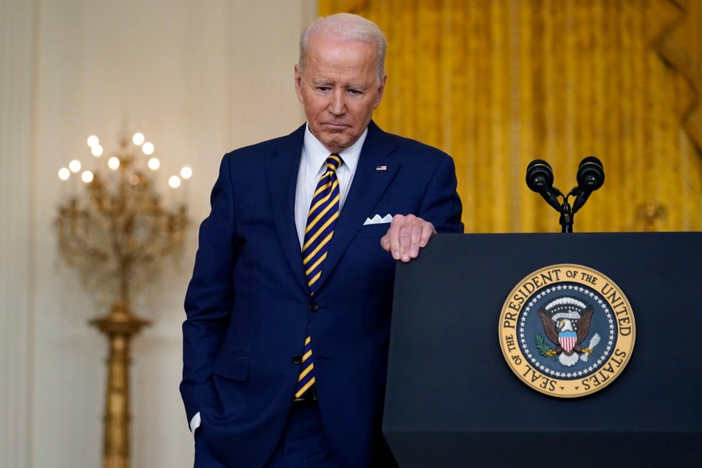 Biden Approval Hits New Low At One Year Mark Of Presidency