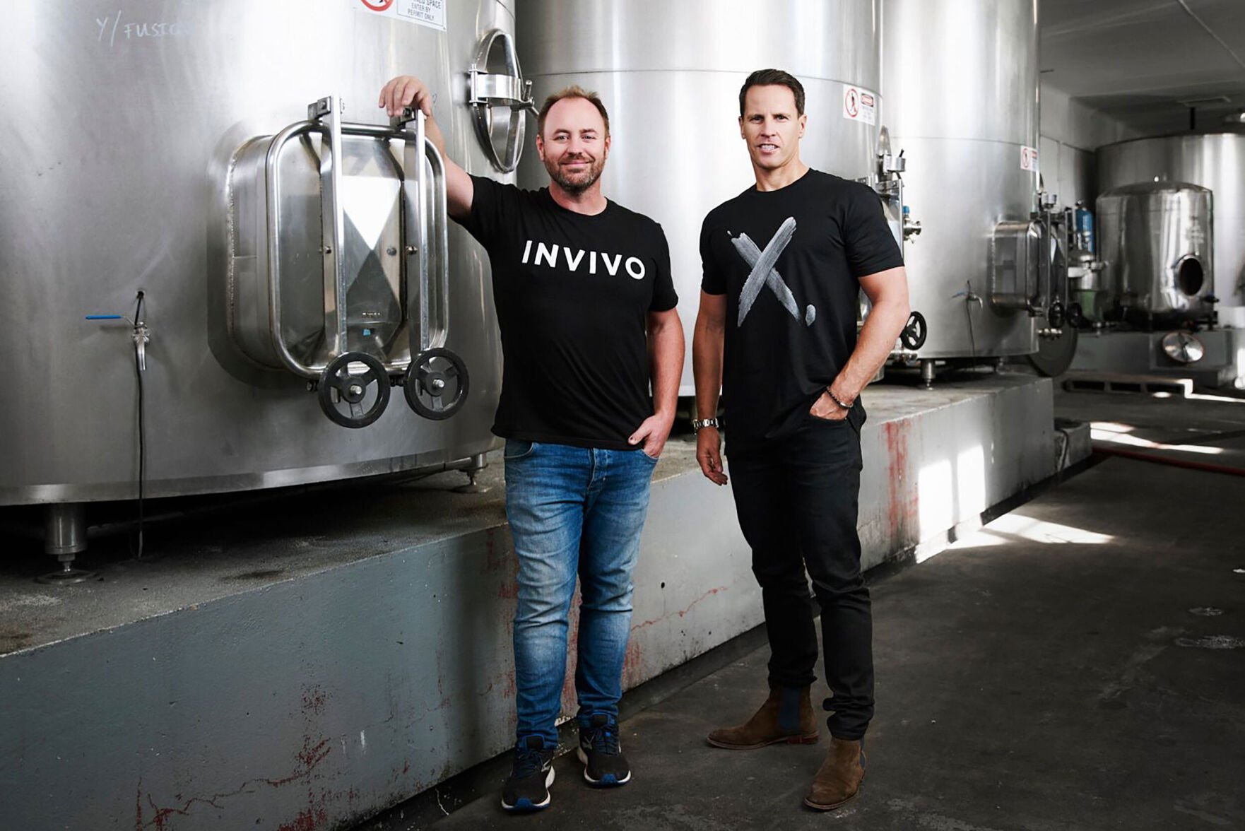<p>New Zealanders Rob Cameron and Tim Lightbourne co-founded Invivo in 2008.</p>