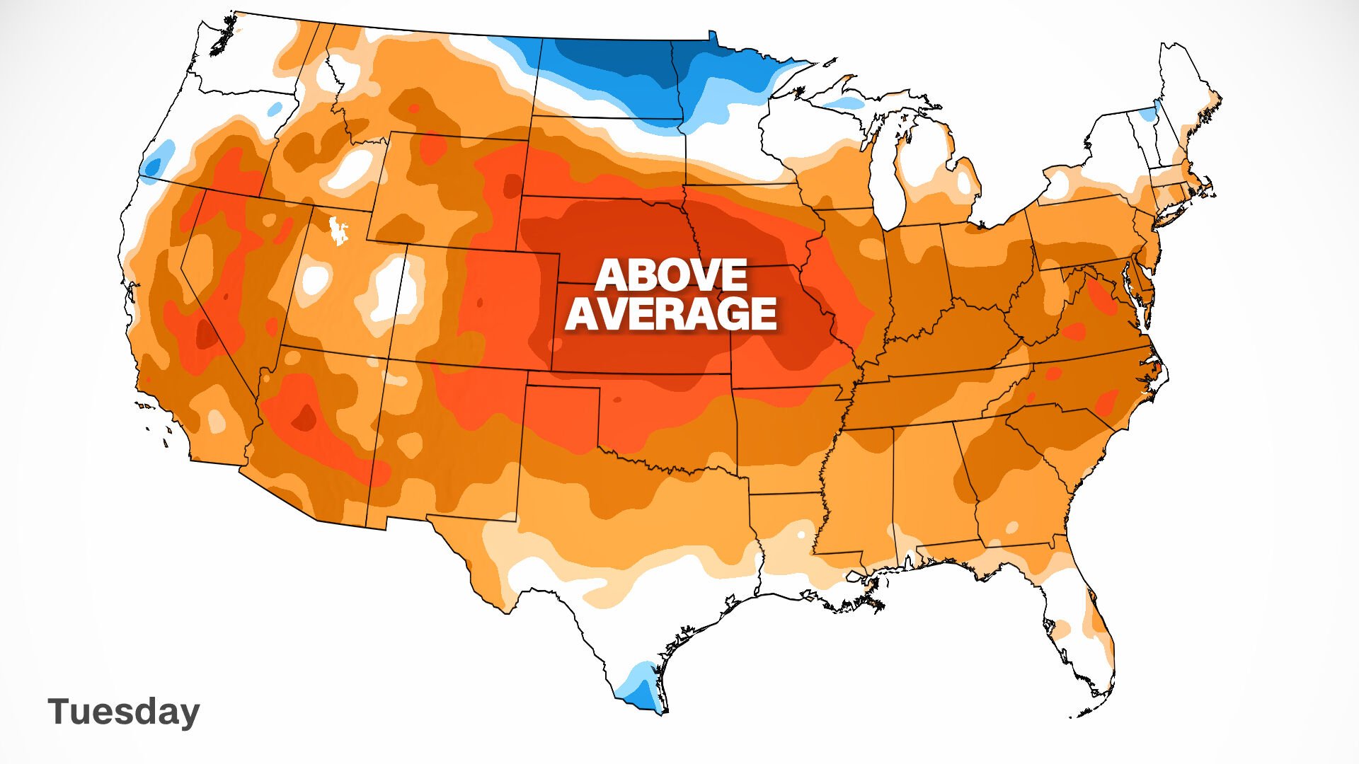 <p>The first day of meteorological spring on Tuesday will feel above average for many across the nation.</p>