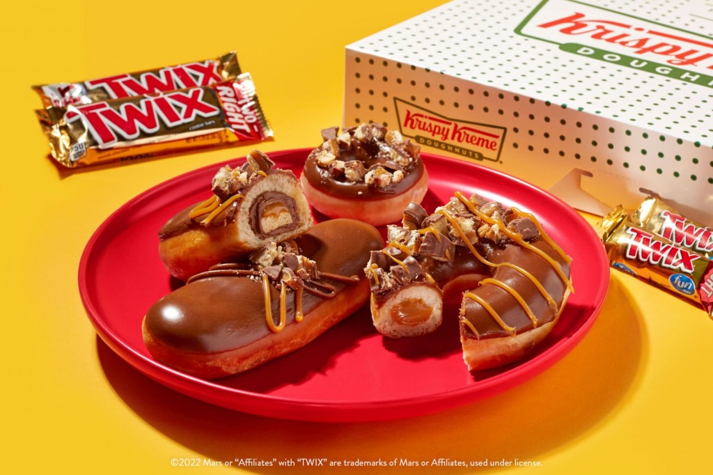 Krispy Kreme Partners With Twix On 3 Limited Edition Doughnuts