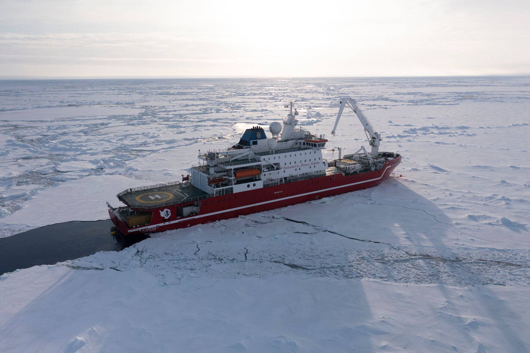 <p>The Endurance22 sailed from South Africa to the Weddell Sea.</p>