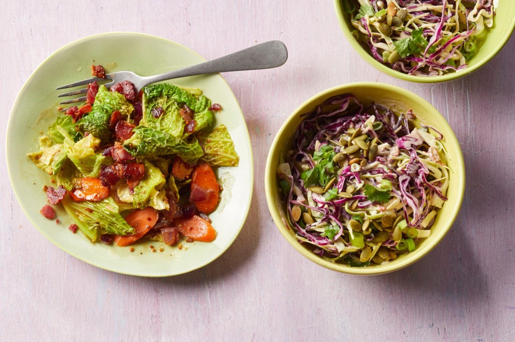 Warm Cabbage Salad With Bacon: Amping Up A Cabbage Salad Has Never Been Easier