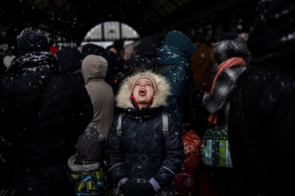 Photos Of War: Russia’s Invasion Doesn’t Spare Ukraine’s Children