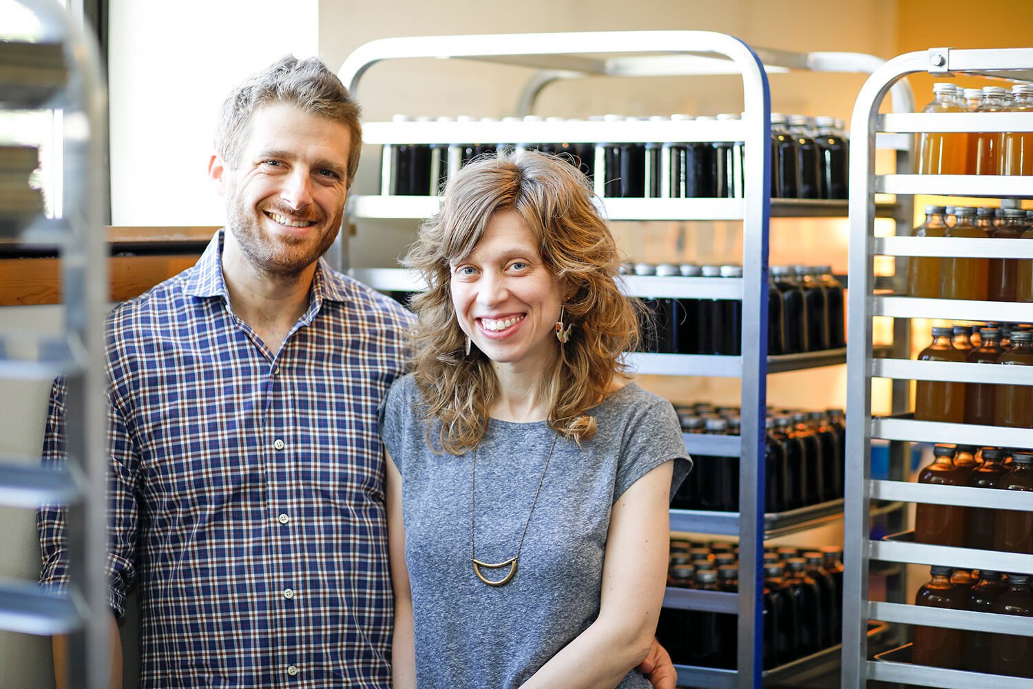 <p><span>Matt and Clare Stoner Fehsenfeld. Photo by Ruthie Hauge.</span></p>