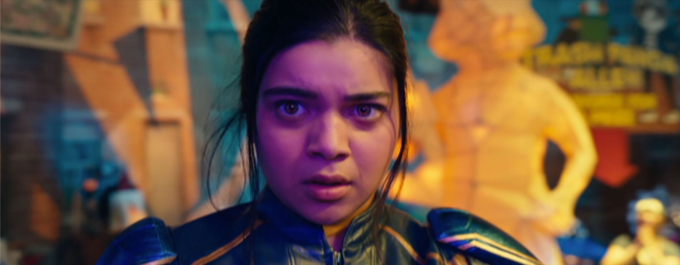 <p>In the new trailer for the Disney+ series "Ms. Marvel," we meet the young new addition to the MCU -- Kamala Khan, a Pakistani-American teen and burgeoning superhero.</p>