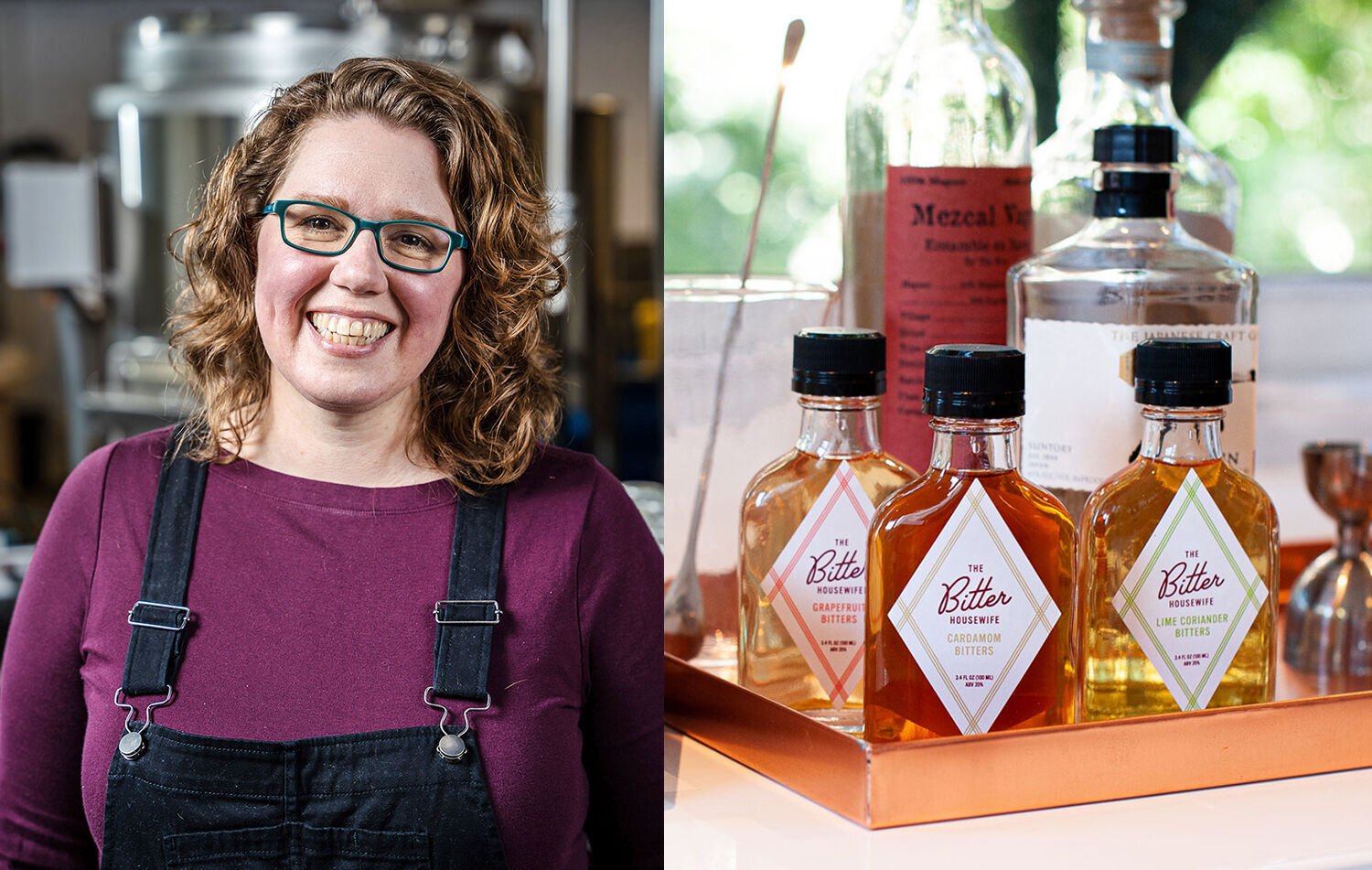 <p><span>Genevieve Brazelton created bitters at home before launching her business.</span> Photo by Jordan Hughes.</p>