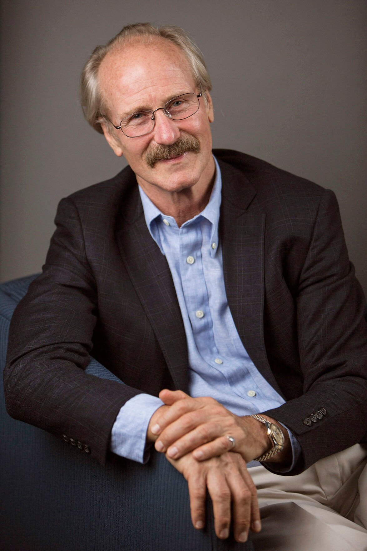 <p>FILE - Actor William Hurt, star of the new AMC series "Humans" poses for a portrait on Monday, June 22, 2015 in New York. </p>