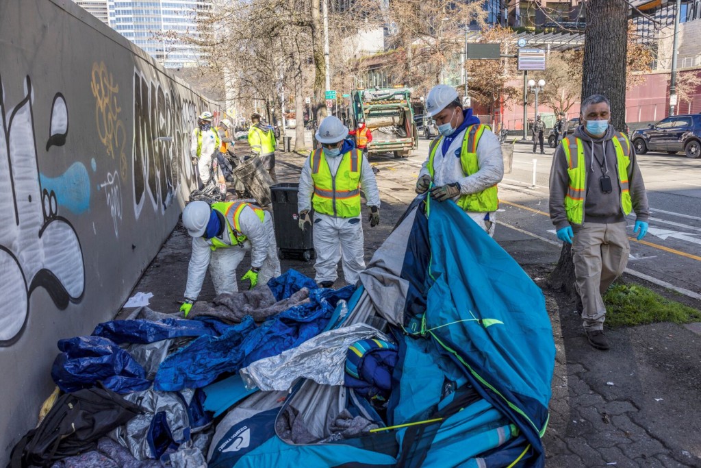 Liberal Us Cities Change Course, Now Clearing Homeless Camps
