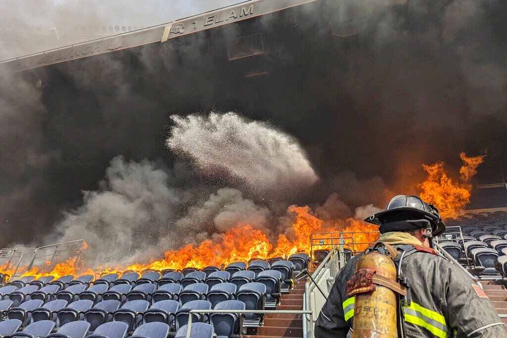 Denver Broncos Stadium Fire Torches Seats, Suite Area