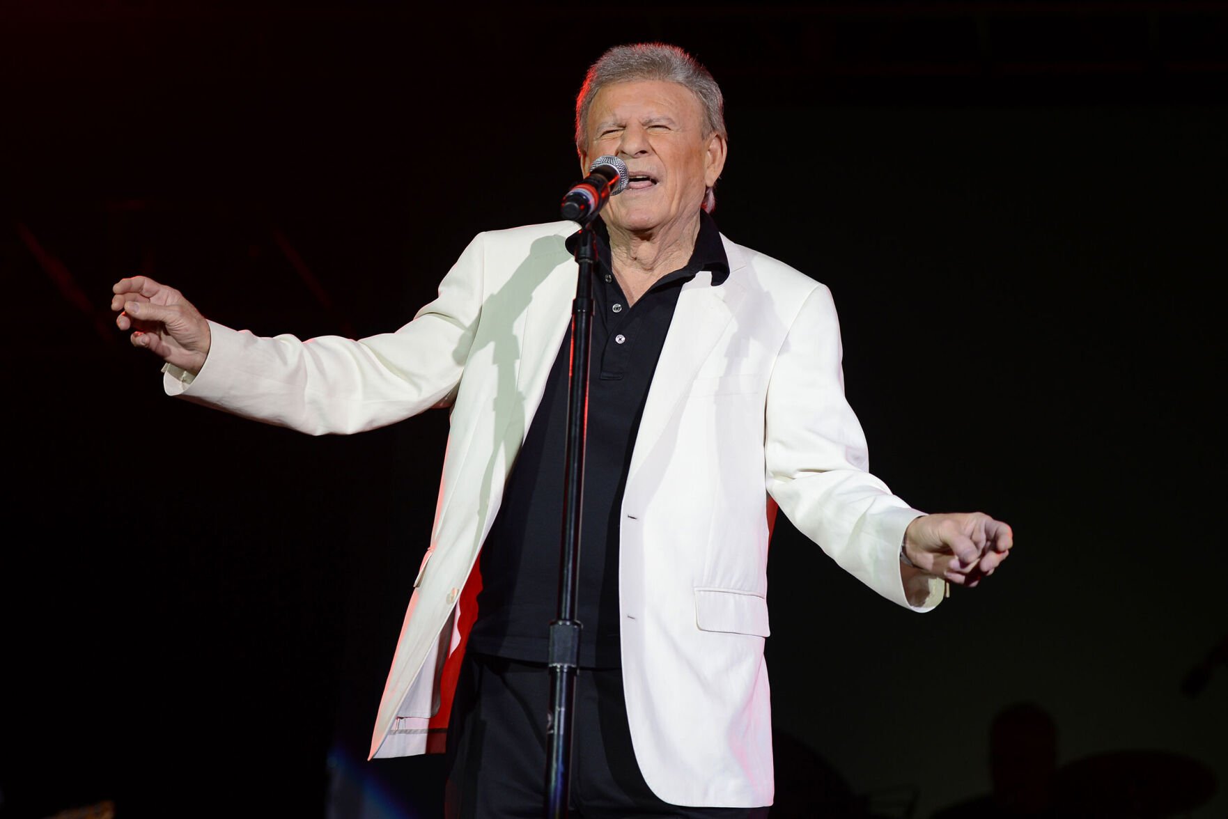 <p>Bobby Rydell, seen here performing in 2013, died on April 5 at age 79, according to his representatives.</p>