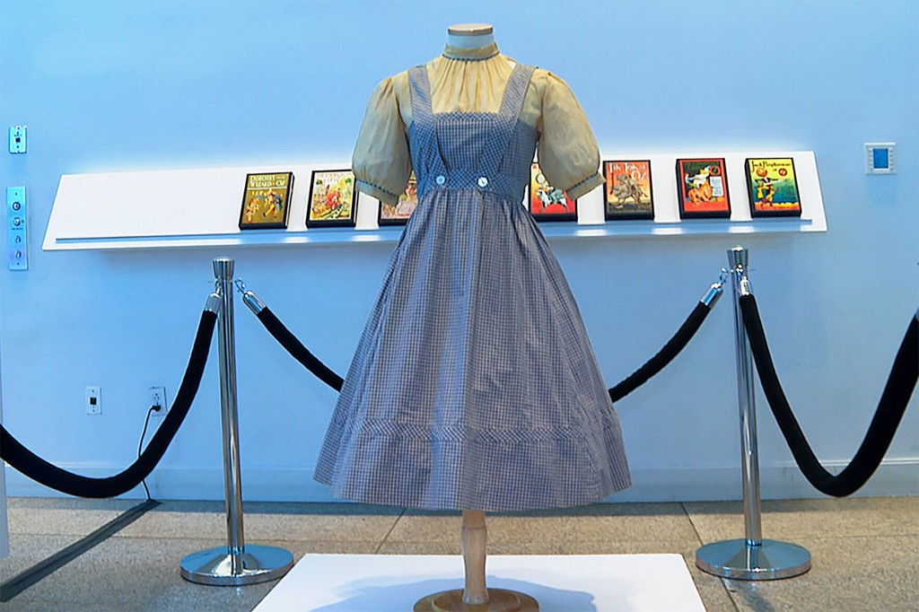 Lost For Decades, Dorothy’s Dress From ‘oz’ Up For Sale