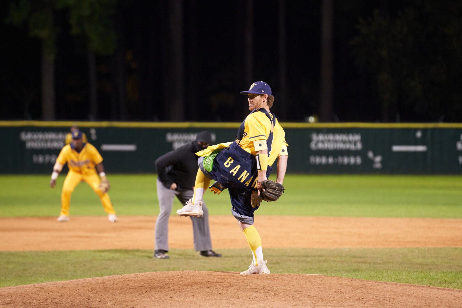 <p>Mat Wolf is one of several players with colorful credentials to appear on the Bananas roster.</p>