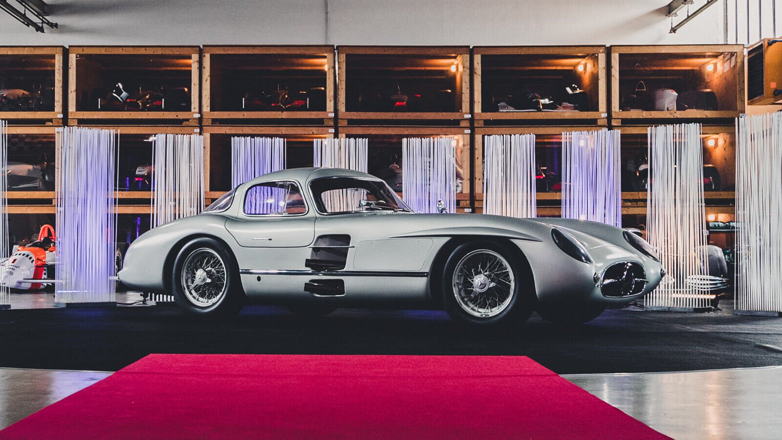 <p>Mercedes just sold the world's most expensive car, 1955 Mercedes-Benz 300 SLR Uhlenhaut Coupe, for 2 million.</p>