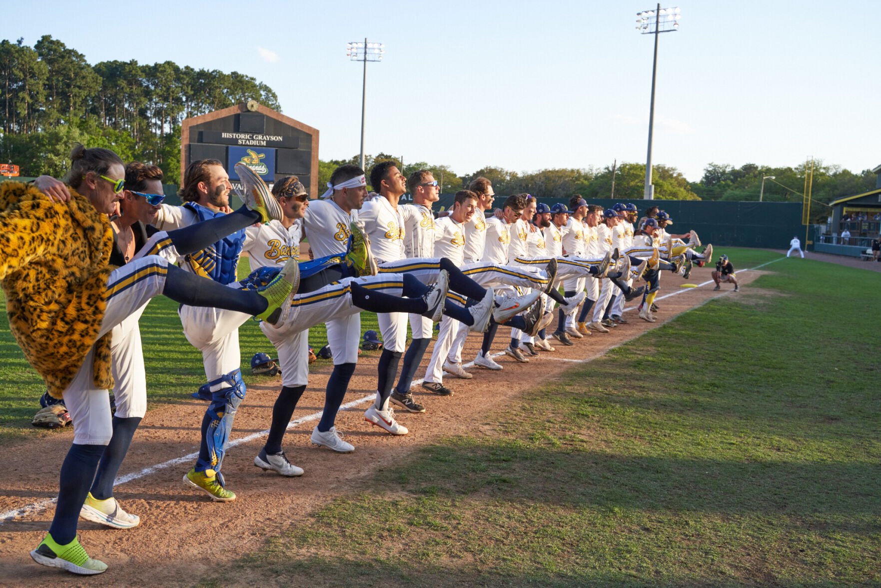 <p>The Savannah Bananas have been dubbed the "Harlem Globetrotters of Baseball" by some.</p>