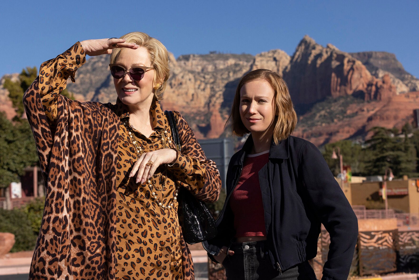 <p>Jean Smart, left, and Hannah Eindbinder star in Season 2 of "Hacks" on HBO Max. (Karen Ballard/HBO Max/TNS)</p>
