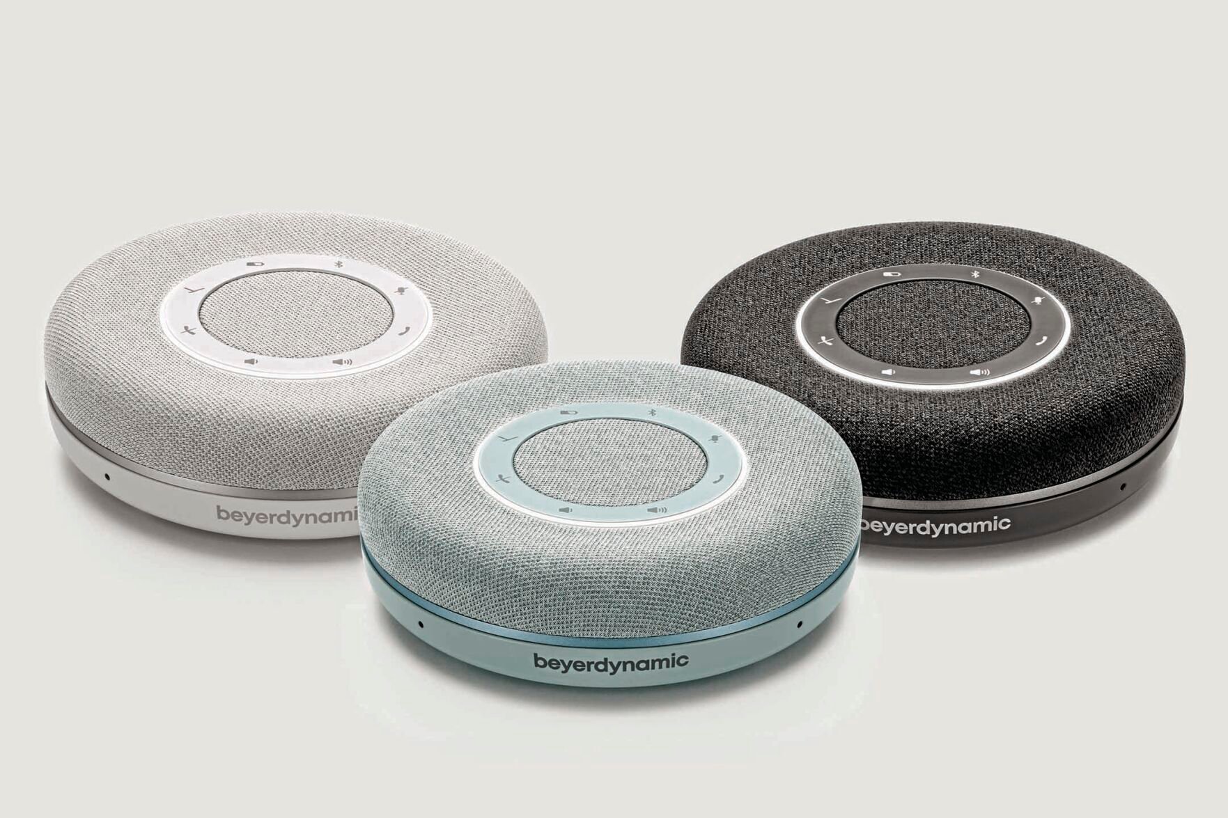 <p>The Beyerdynamic Space wireless Bluetooth (5.0) speakerphone has a 1.5-inch full-range speaker with two passive radiators for the full-range sound of music or calls. (Beyerdynamic/TNS)</p>