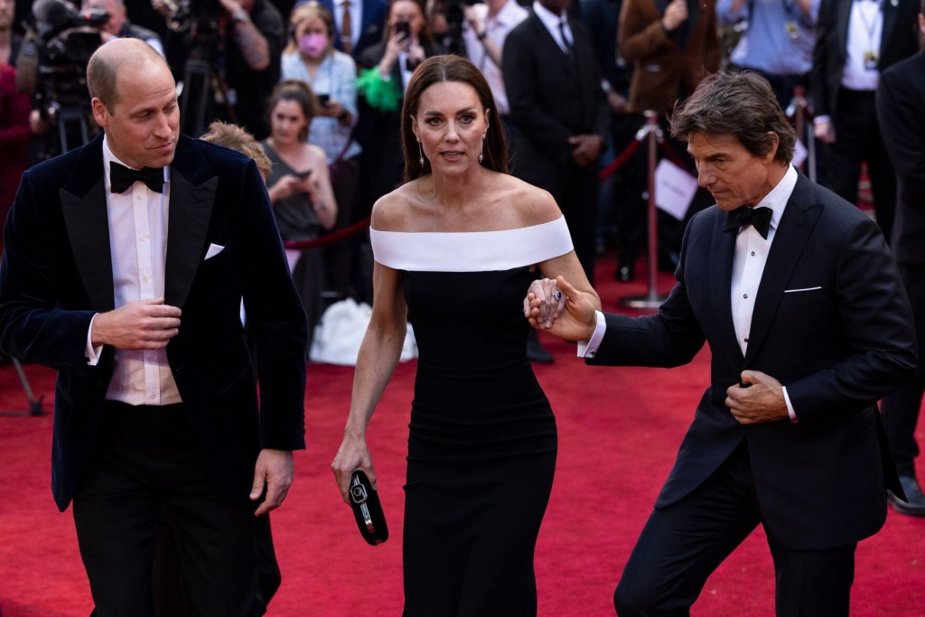 William And Kate Join Tom Cruise On ‘top Gun: Maverick’ Red Carpet