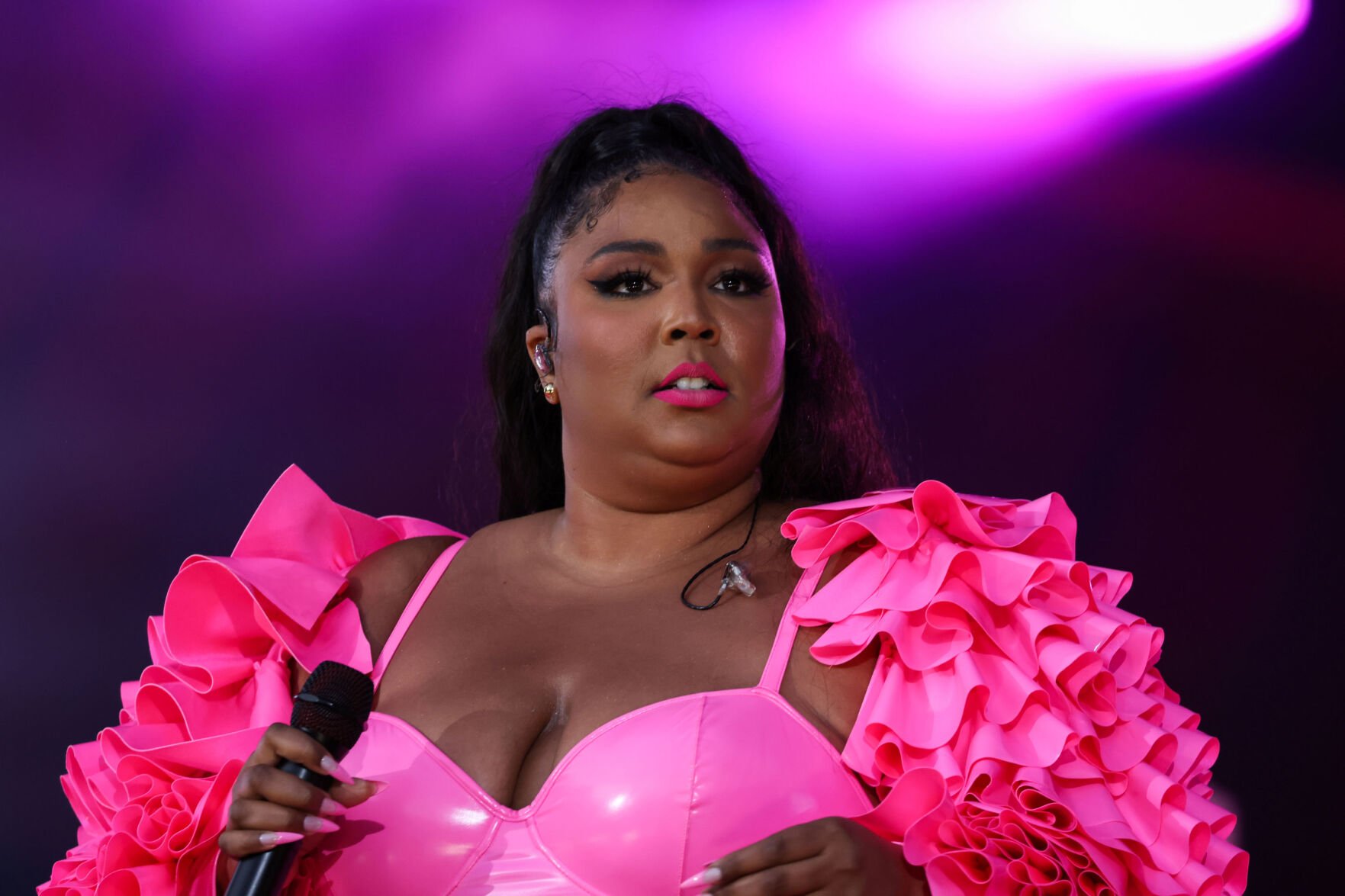 <p>Lizzo performs at the 2021 Global Citizen Live concert at Central Park in New York on Sept. 25, 2021.</p>