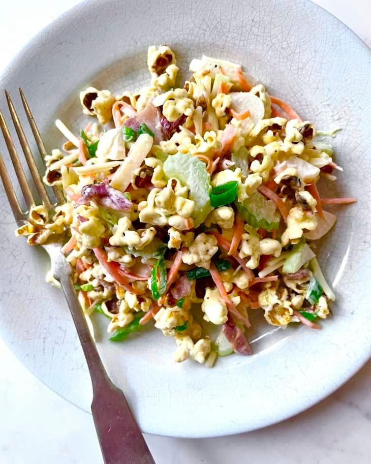 The Kitchn: Go Retro With Popcorn Salad