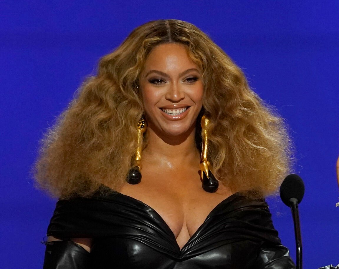 <p>FILE - Beyonce appears at the 63rd annual Grammy Awards in Los Angeles on March 14, 2021. Beyoncé has revealed the title and release date for her next album, with the 16-track “Renaissance” set to drop on July 29</p>