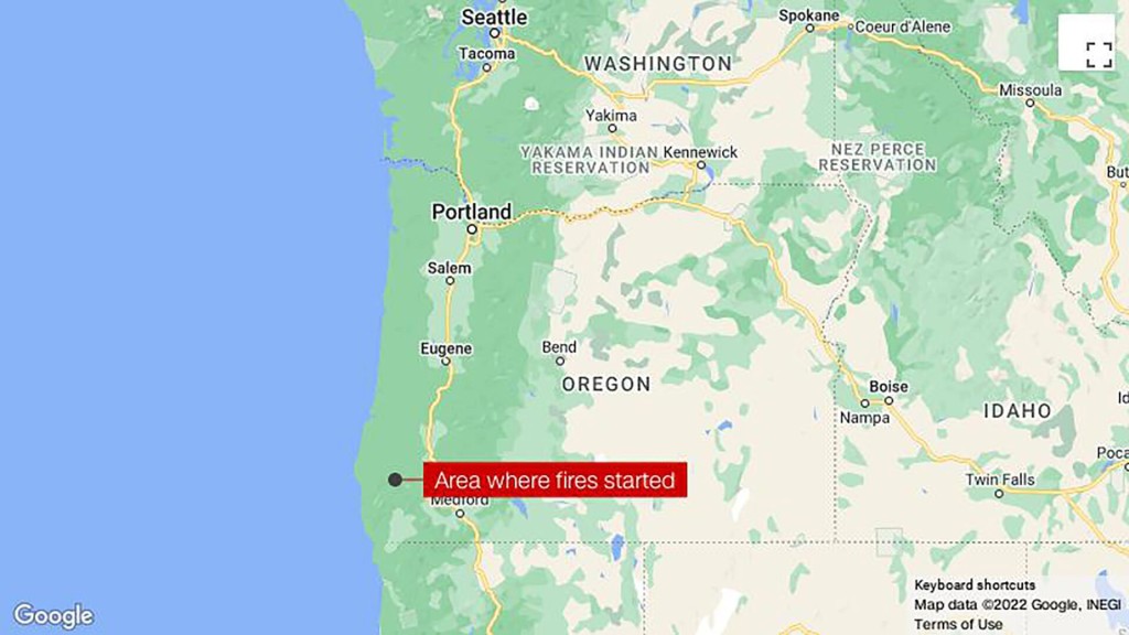 Man Suspected Of Starting Fires In Remote Oregon Woods Detained By 3 Residents Who Tied Him To A Tree