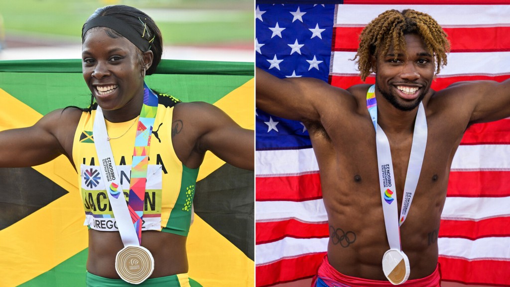 Shericka Jackson And Noah Lyles Both Smash 200m Sprint Records At World Championships