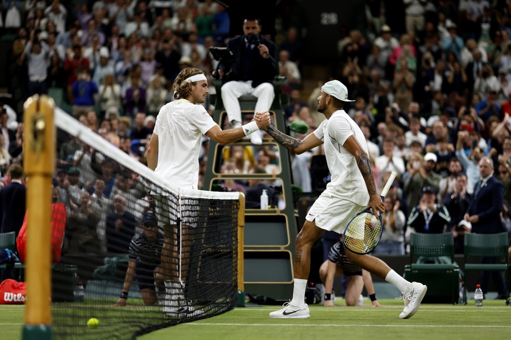Nick Kyrgios And Stefanos Tsitsipas Fined After Fiery Wimbledon Match