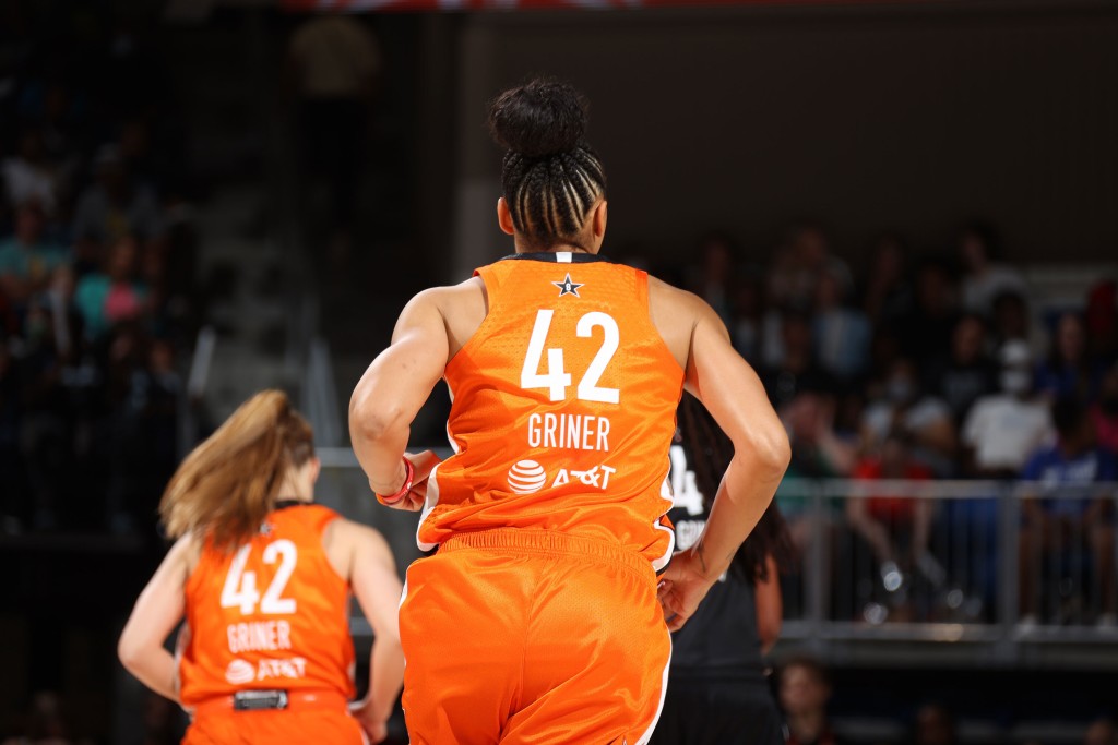Detained Star Brittney Griner At The Forefront Of Wnba All Star Game