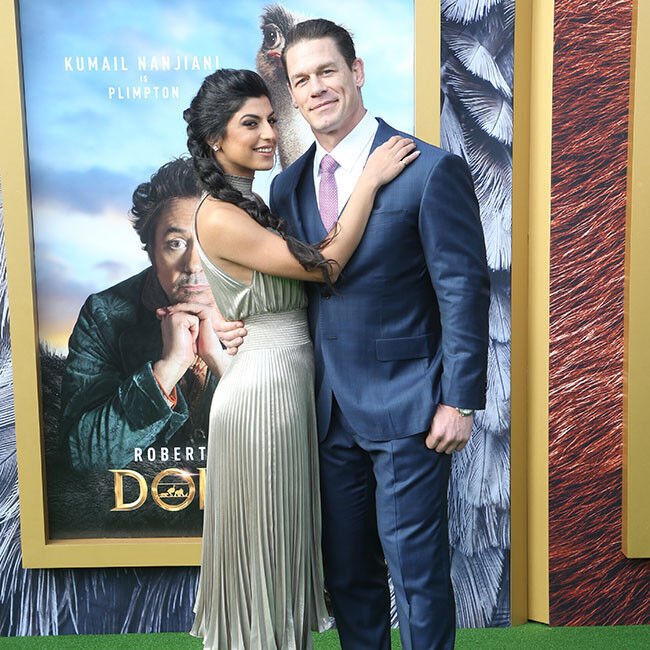 <p>John Cena and Shay Shariatzadeh</p>