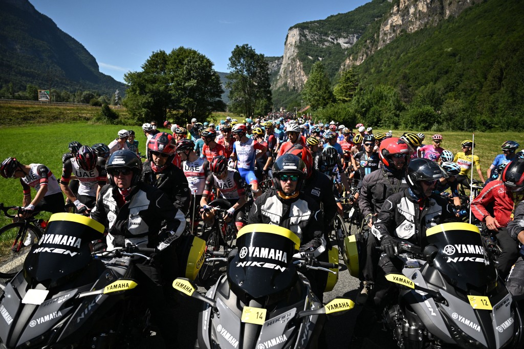 Tour De France: Stage 10 Disrupted Due To Protestors On The Course