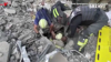 Watch Now: Man Pulled From Rubble Of Shelled Ukraine Hotel