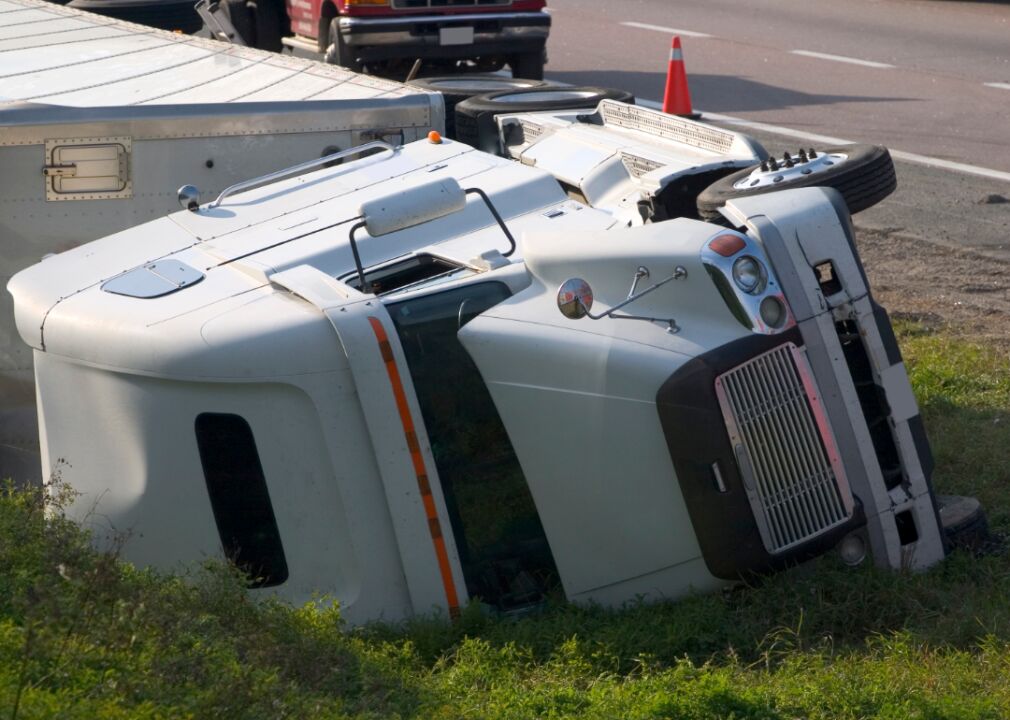 A State By State Breakdown Of Crashes Involving Large Trucks