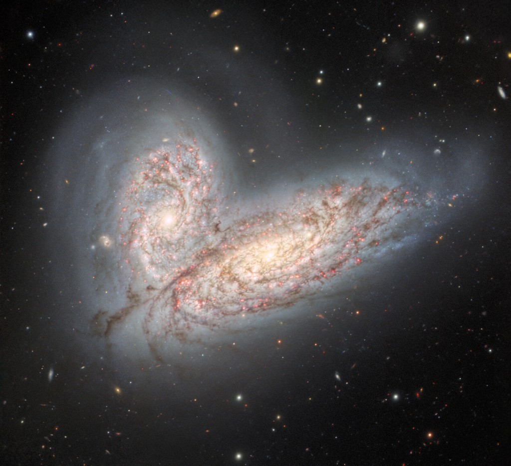 New Image Of Colliding Galaxies Previews The Fate Of The Milky Way