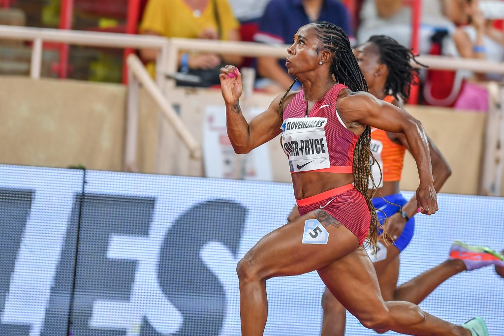 Shelly Ann Fraser Pryce Runs World Leading 100m Time, Her Record Sixth Race Under 10.7 Seconds This Season