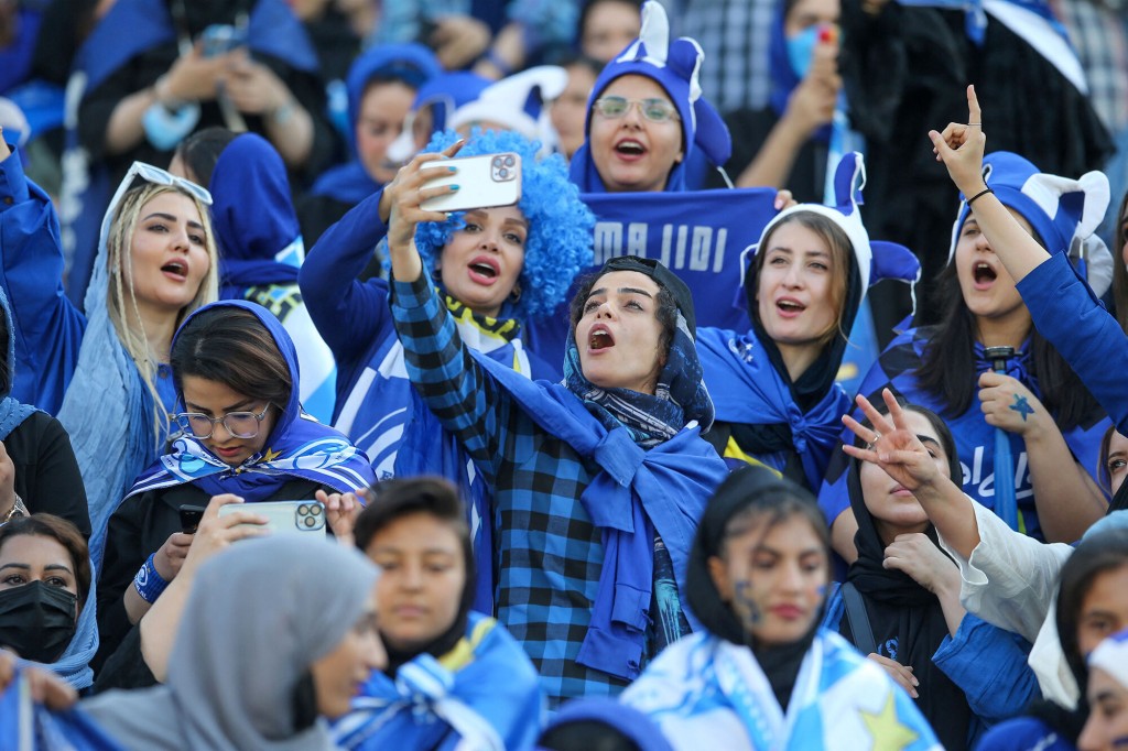 Iranian Women Allowed To Attend Domestic Football Match For First Time In Over 40 Years