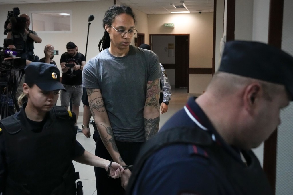 Russian Prosecutors Seek 9 1/2 Year Sentence For Griner