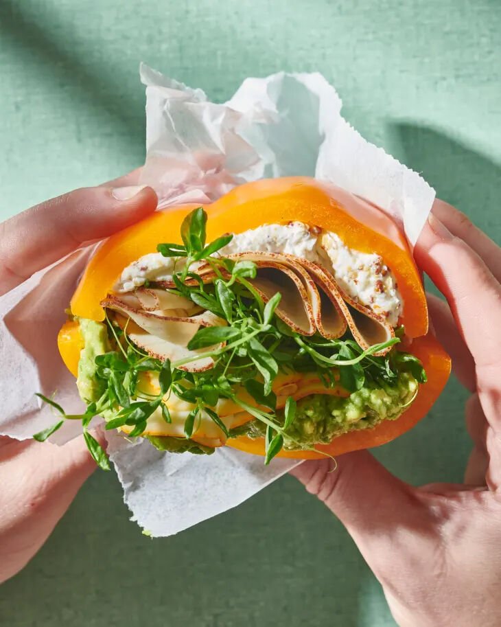 The Kitchn: Crunchy Bell Pepper Sandwiches Are The Perfect Workday Lunch