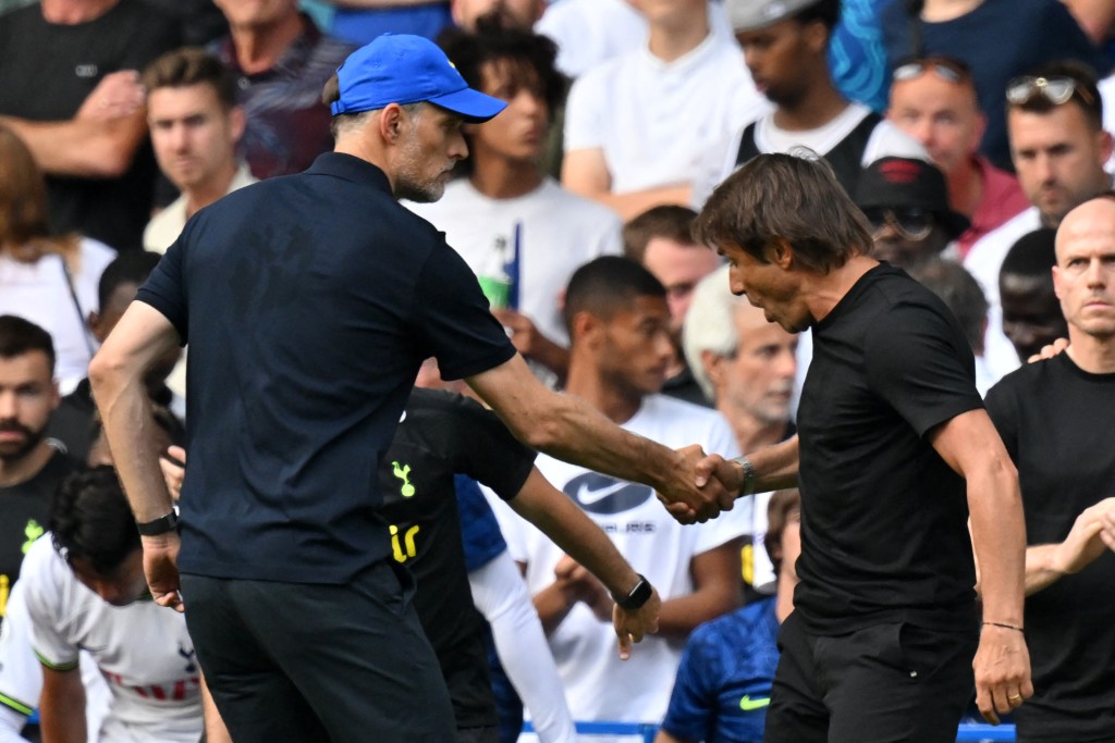 Chelsea And Tottenham Managers Sent Off After Contentious 2 2 Draw And Face To Face Clash At Full Time