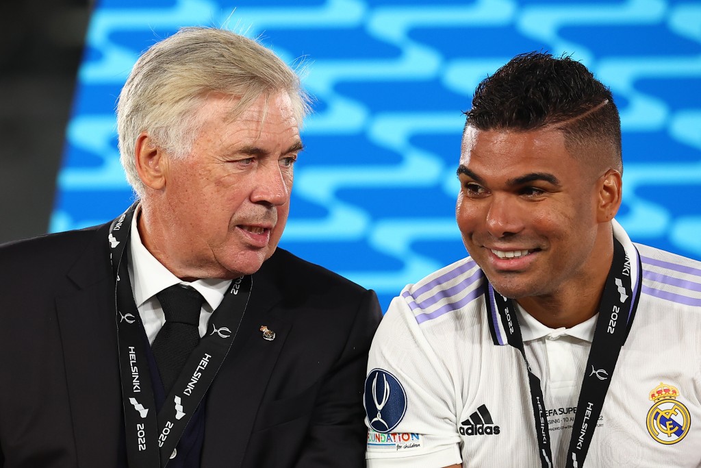 Manchester United Close To Completing Deal For Real Madrid Midfielder Casemiro, Carlo Ancelotti Confirms