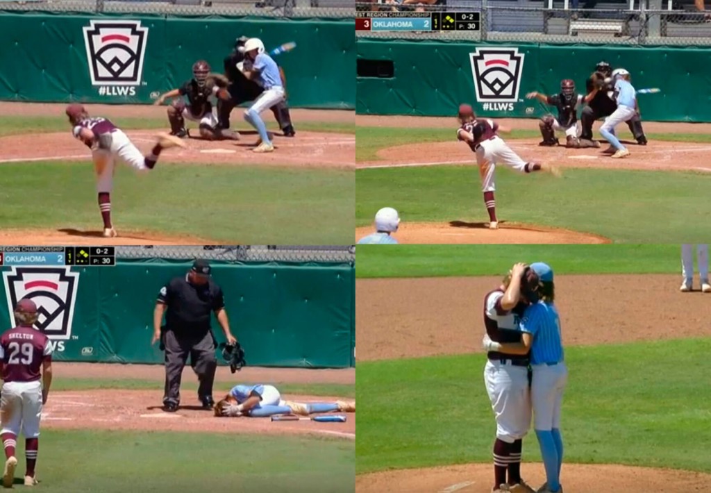 Beaned Little League Batter Consoles Pitcher In Show Of Sportsmanship