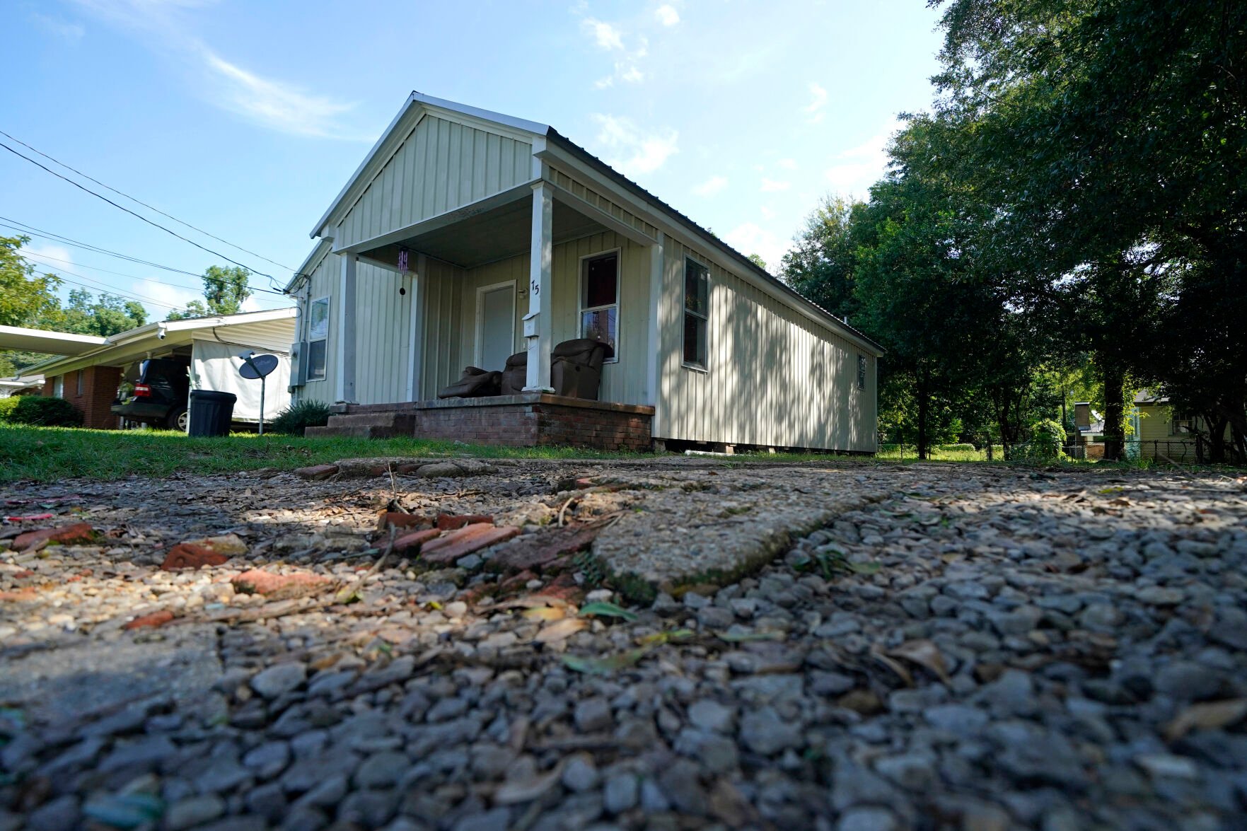 <p>This photo taken Sept. 8, 2022, shows the house in Alexandria, La., where a female informant on an undercover drug operation was raped as her law enforcement handlers left her on her own in January 2021. The case highlights the perils informants face around the country under loosely regulated arrangements.</p>