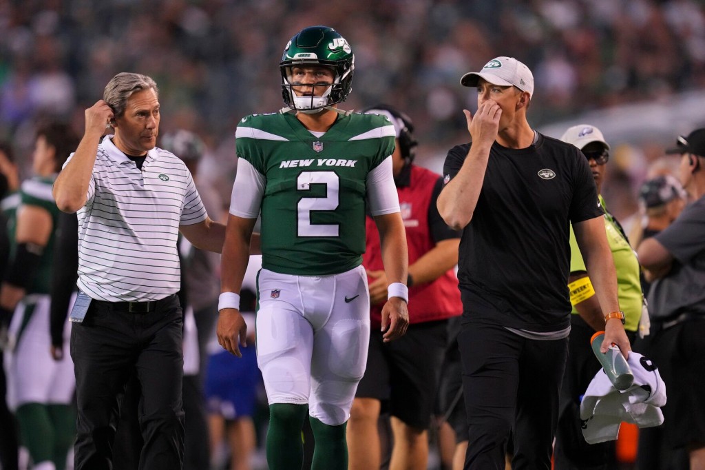 Jets Qb Zach Wilson ‘way Ahead’ Of Where He Was A Year Ago Despite Being Slowed By Preseason Knee Injury