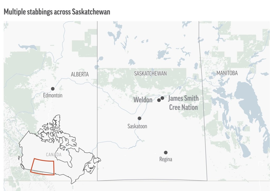 Massive Manhunt On After 10 Stabbed To Death In Canada