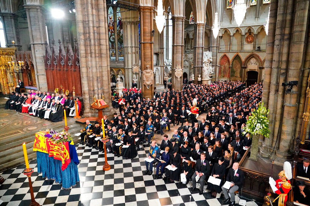 Photos: The Funeral, Final Procession Of Queen Elizabeth Ii