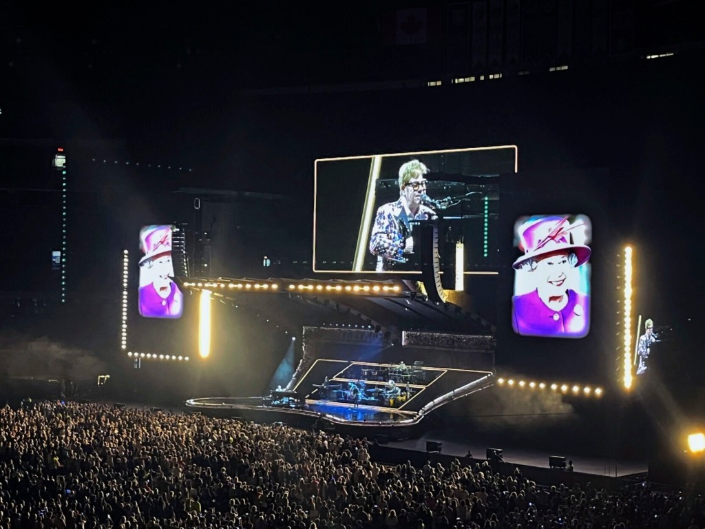 Elton John Pays Tribute To Queen At His Final Toronto Show