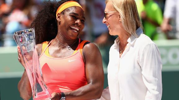 Serena Williams ‘paved The Way’ For Mothers To Keep Playing Tennis, Says Martina Navratilova